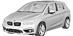 BMW F45 C2052 Fault Code